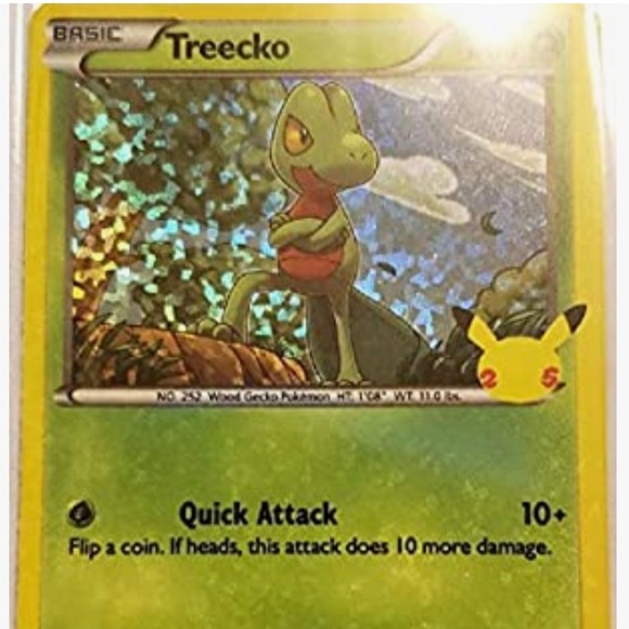 Toys | Pokemon Mcdonalds Rare Tcg Card Treecko Holo | Poshmark